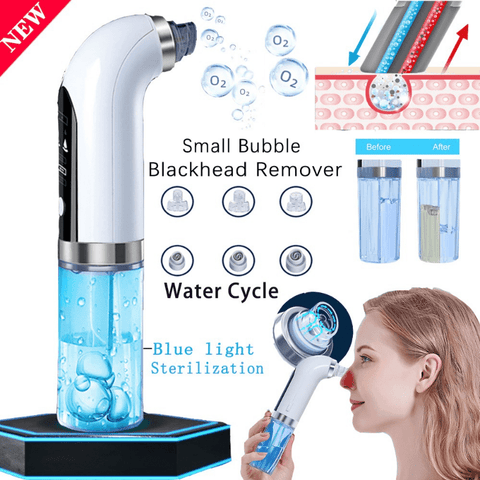 Deep Skin Cleanse with Small Bubble Technology Blackhead Remover USB Rechargeable