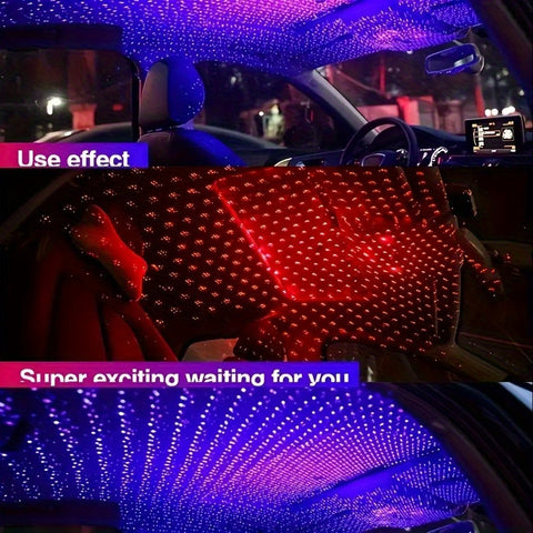 USB-Powered Neon Glow-in-the-Dark Car Headlights - Fit for Halloween, Christmas, Camping & Parties! No Battery Needed