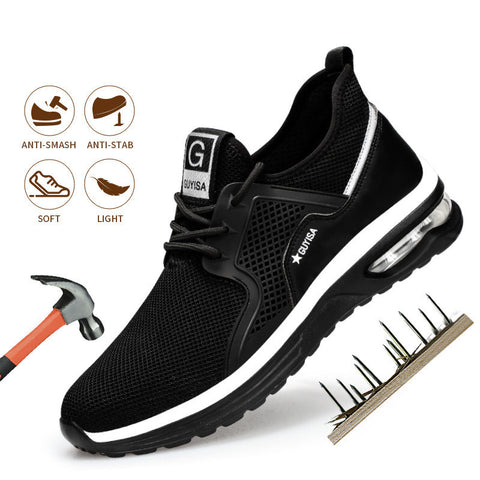 Men's Anti-Smashing And Anti-Piercing Air Cushion Shoes