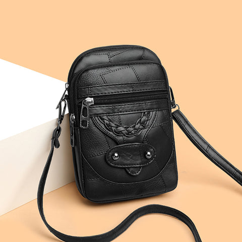 Soft Leather Fashionable Mobile Bag