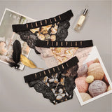 Low Waist Women's Cotton Lace Panties