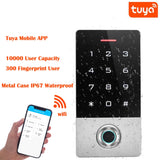 Door Access Control System Wireless Door Entry with Tuya APP  Access 125Khz RFID Waterproof Metal Keypad