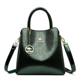 Leisure Three Layer Large Capacity Women's Shoulder Bag