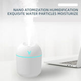 Air Humidifier Aroma Essential Oil Diffuser For Home Car Ultrasonic Mute Mist Maker Diffuser with LED Color Lamp