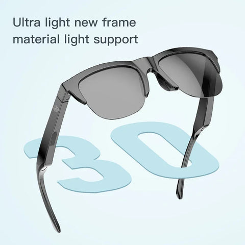 Smart Bluetooth Sunglasses Glasses Call Outdoor Anti-touch UV For Men And Women  V5.3