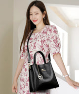 Leisure Three Layer Large Capacity Women's Shoulder Bag