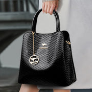 Leisure Three Layer Large Capacity Women's Shoulder Bag