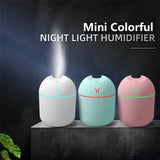 Air Humidifier Aroma Essential Oil Diffuser For Home Car Ultrasonic Mute Mist Maker Diffuser with LED Color Lamp