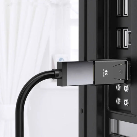 4K DP DisplayPort to HDMI-compatible Adapter Converter Display