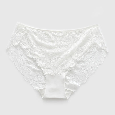 women elegant seamless cotton panties