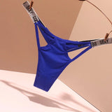 Ice Silk G-strings Shiny Waist Sexy Thongs For Women