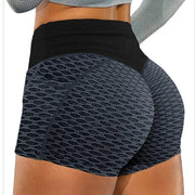 Women's High Waist Seamless Yoga Shorts Butt Lifting Tummy Control Gym Workout  Shorts