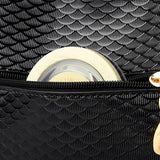 Leisure Three Layer Large Capacity Women's Shoulder Bag