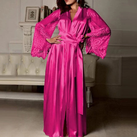 Women's Long Lace Nightdress