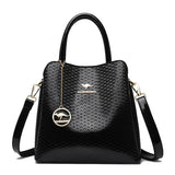 Leisure Three Layer Large Capacity Women's Shoulder Bag