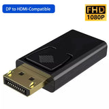 4K DP DisplayPort to HDMI-compatible Adapter Converter Display