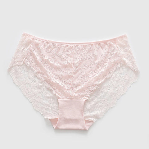 women elegant seamless cotton panties