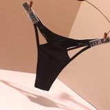Ice Silk G-strings Shiny Waist Sexy Thongs For Women
