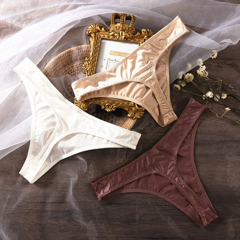 kin-friendly Breathable Briefs  Sports Yoga Panties 3PCS