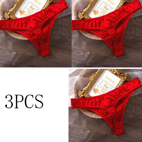 kin-friendly Breathable Briefs  Sports Yoga Panties 3PCS