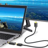 4K DP DisplayPort to HDMI-compatible Adapter Converter Display