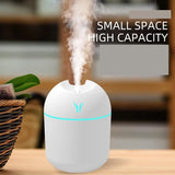 Air Humidifier Aroma Essential Oil Diffuser For Home Car Ultrasonic Mute Mist Maker Diffuser with LED Color Lamp