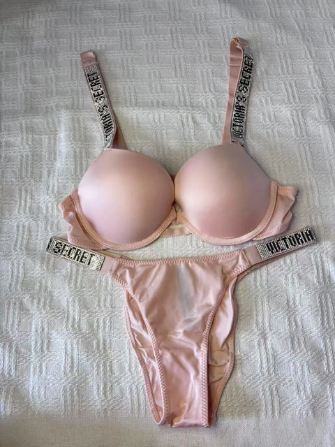 Victoria's Secret Women's Lingerie Set 2 Push up bras and panties