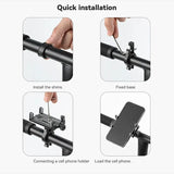 Aluminum Adjustable Bike Phone Nonslip Bicycle Phone Holder