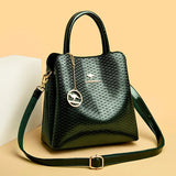 Leisure Three Layer Large Capacity Women's Shoulder Bag