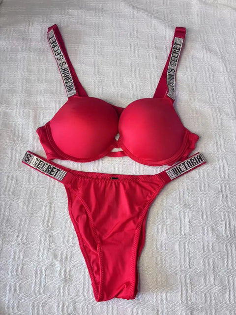 Victoria's Secret Women's Lingerie Set 2 Push up bras and panties