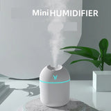 Air Humidifier Aroma Essential Oil Diffuser For Home Car Ultrasonic Mute Mist Maker Diffuser with LED Color Lamp