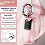 Portable Outdoor Hanging Neck High-Speed Handheld Electric Fan