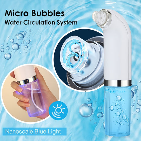 Deep Skin Cleanse with Small Bubble Technology Blackhead Remover USB Rechargeable