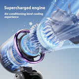 Portable Outdoor Hanging Neck High-Speed Handheld Electric Fan